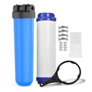 20" Cartridge w/ Carbon Filter 3/4" HI FLOW