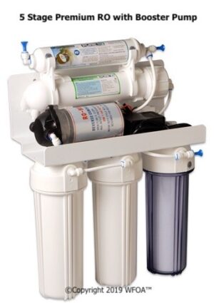 Premium 5 Stage Reverse Osmosis w/ Booster Pump