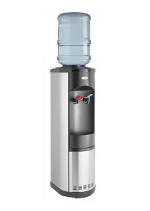 Full size silver water cooler